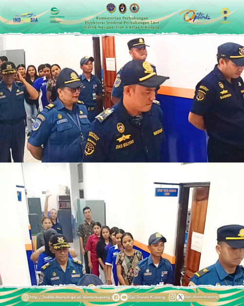 Giat Rutin Apel Pagi yang dilakukan pada masing-masing Seksi