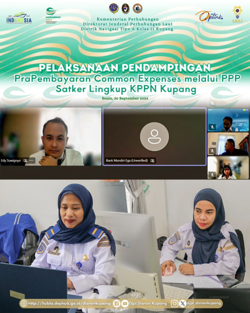 Pelaksanaan Pendamping PraPembayaran Common Expenses melalui PPP Satker Lingkup KPPN Kupang