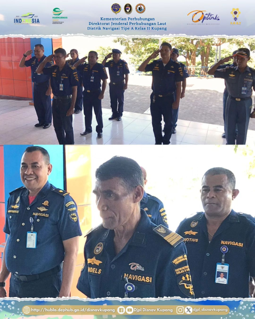 Giat Rutin Apel Pagi yang dilakukan pada masing-masing Seksi