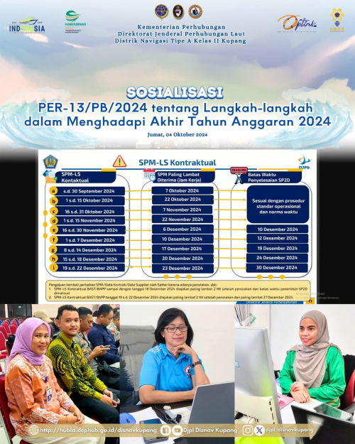 Sosialisasi PER-13/PB/2024 tentang Langkah - langkah dalam Menghadapi Akhir Tahun Anggaran 2024