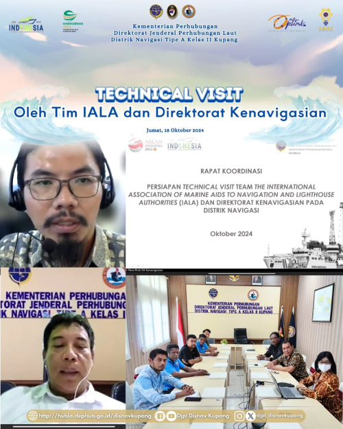 Technical Visit oleh Tim IALA DAN Direktorat Kenavigasian