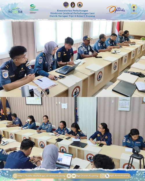 Rapat Persiapan Pelaksanaan Technical Visit Tim International Association of Marine Aids to Navigation an Lighthouse Authorities (IALA) dan Direktorat Kenavigasian