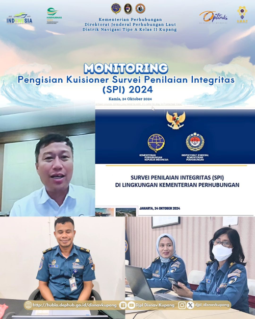 Monitoring Pengisian Kuisioner Survei Penilaian Integritas (SPI) 2024