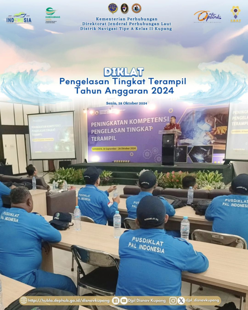 Diklat Pengelasan Tingkat Terampil Tahun Anggaran 2024