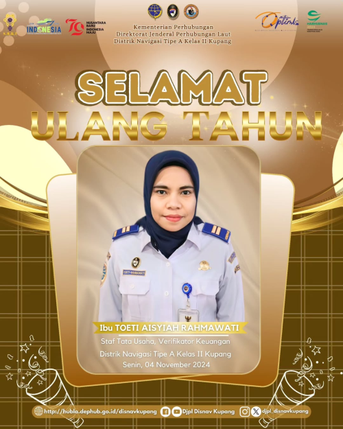 Selamat Ulang Tahun Kepada Ibu Toeti Aisyiah Rahmawati Staff Tata Usaha, Verifikator Keuangan.