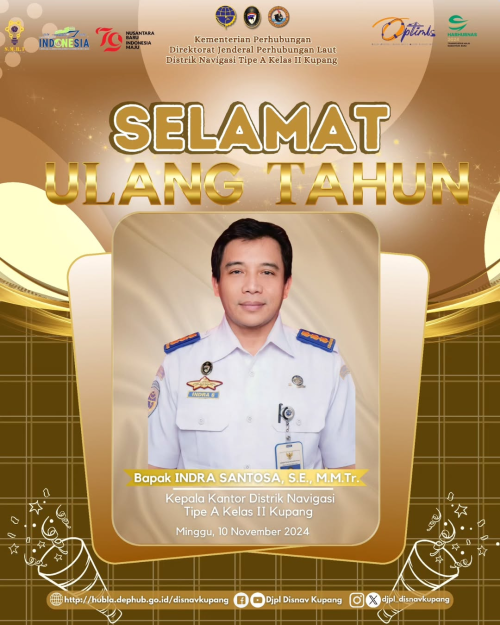 Selamat Ulang Tahun Kepada Bapak Indra Santosa, S.E., M.M.Tr., Bapak Pahlawan Amin Laudu, Bapak Sahril Simbolon