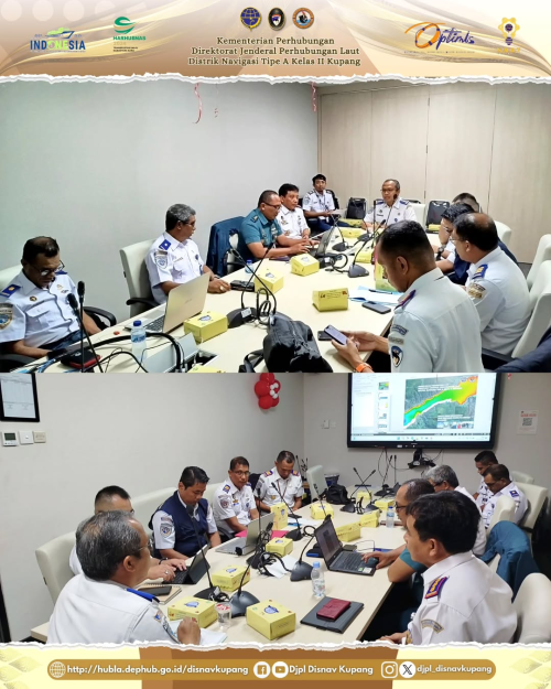Rapat Konsinyering Rencana Penetapan Alur Masuk Pelabuhan Kalabahi, Kabupaten Alor Provinsi NTT