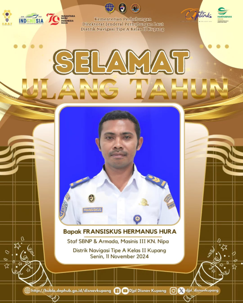 Selamat Ulang Tahun Kepada Bapak Fransiskus Hermanus Hura