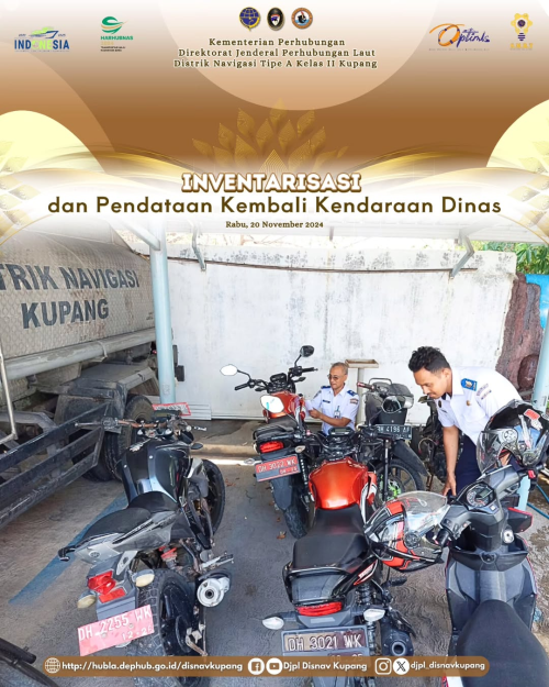 Inventarisasi dan Pendataan Kembali Kendaraan Dinas