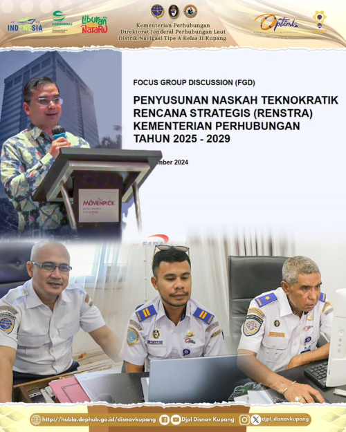 Focus Group Discussion Penyusunan Naskah Teknokratik Renstra Kementerian Perhubungan 2025-2029