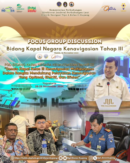 Focus Group Discussion (FGD) Bidang Kapal Negara Kenavigasian Tahap III