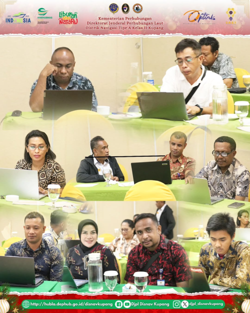 Hari Ke-2 pelaksanaan Kegiatan Pra Rekonsiliasi Laporan Keuangan Semester II Tingkat Wilayah Provinsi Nusa Tenggara Timur Di Lingkungan Direktorat Jenderal Perhubungan Laut