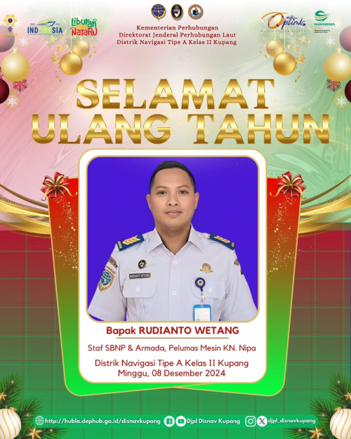 Ulang Tahun Kepada Bapak Rudianto Wetang