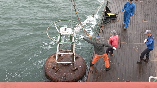 Perbaikan Buoy Alur Pelabuhan Tana Paser