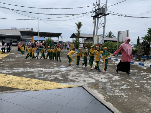 Kunjungan TK Aisyiyah 10 di Distrik Navigasi Samarinda