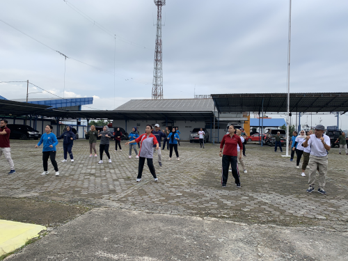 Senam Sehat Distrik Navigasi Samarinda