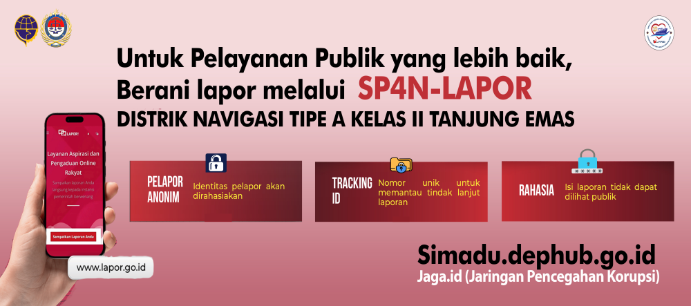 SP4N - LAPOR DISTRIK NAVIGASI TIPE A KELAS II TANJUNG EMAS