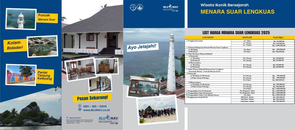TARIF WISATA MENSU LENGKUAS