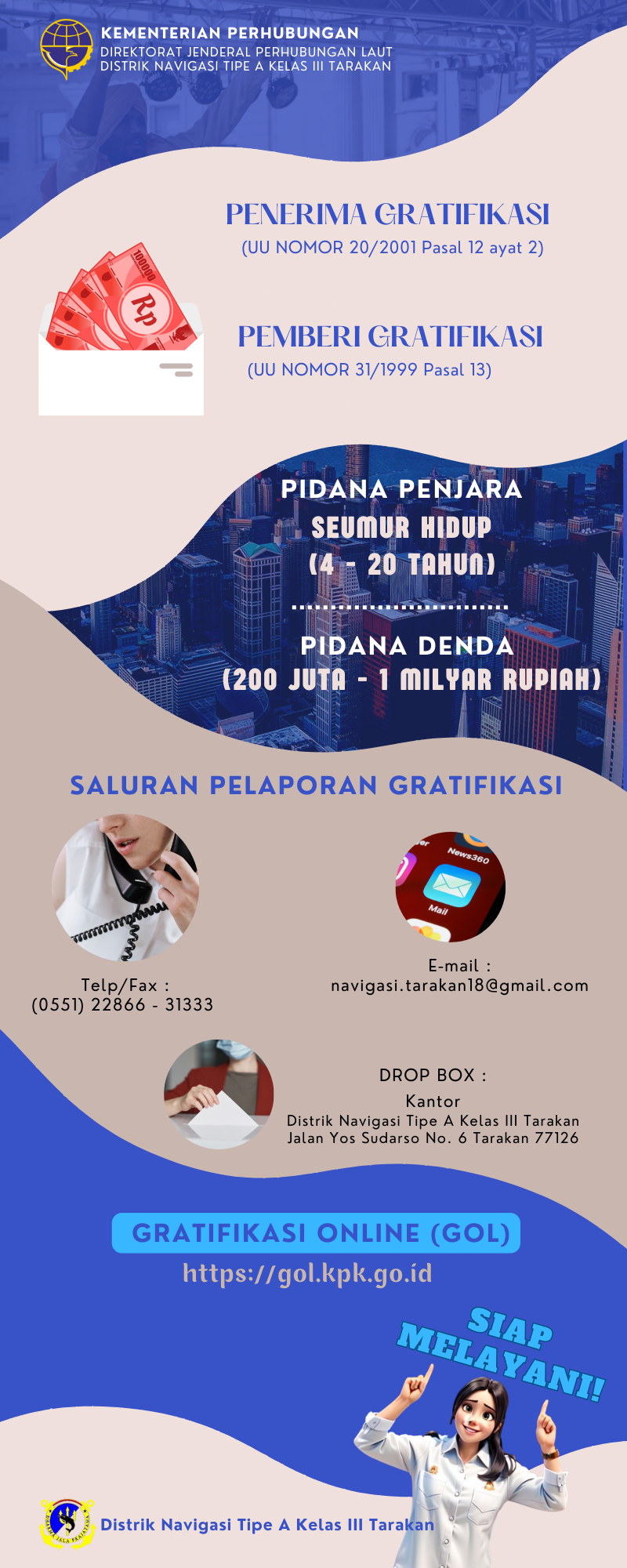 Pengumuman Tata Cara Pelaporan Penyalahgunaan Wewenang