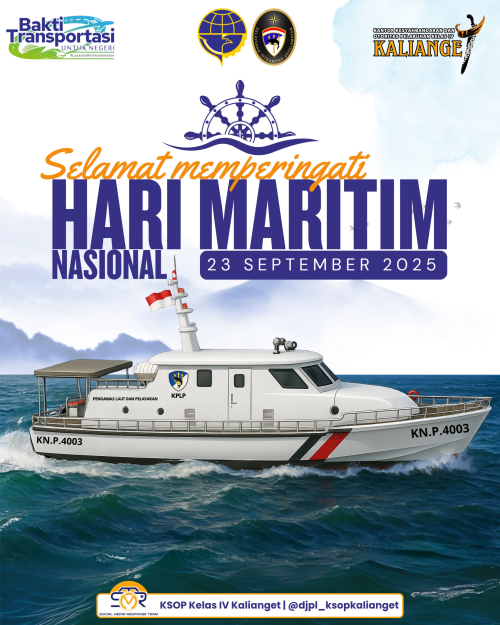 Selamat Memperingati Hari Maritim Nasional Tahun 2025
