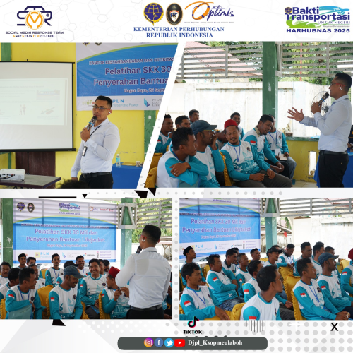 Pelatihan SKK 30 Mil dan Pembagian Life Jacket Gratis Untuk Nelayan di Kabupaten Nagan Raya.