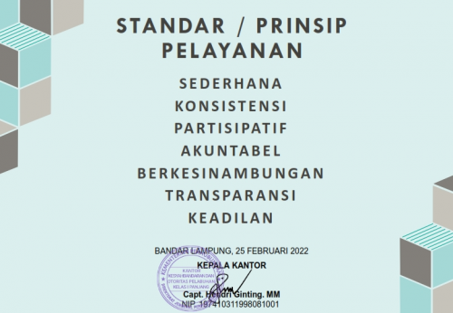 STANDAR PELAYANAN