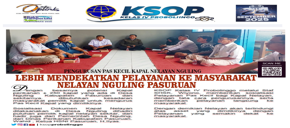 Pengurusan Pas Kecil Kapal Nelayan Nguling