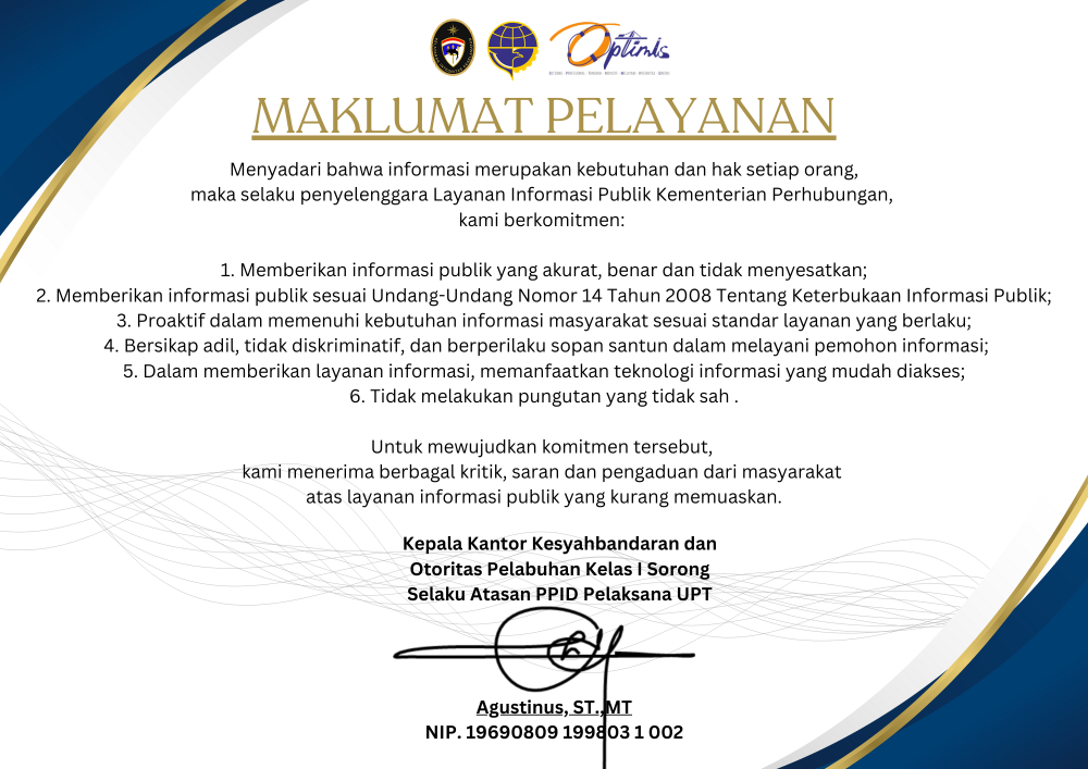 MAKLUMAT PELAYANAN