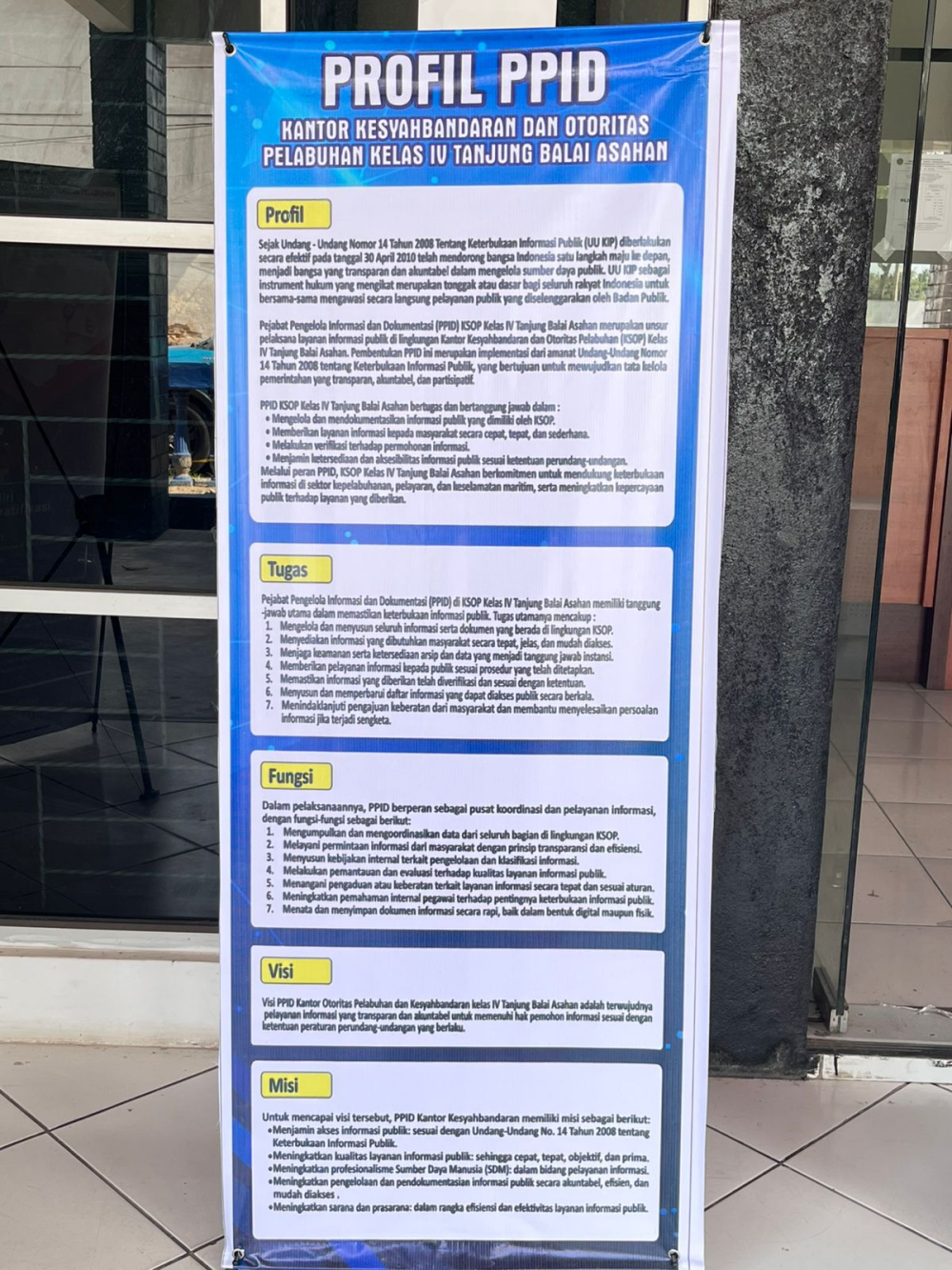 Tugas dan Fungsi PPID Pelaksana UPT