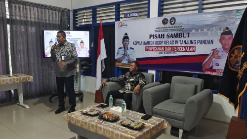 PISAH SAMBUT KEPALA KANTOR KSOP KELAS IV TANJUNG PANDAN TAHUN 2024