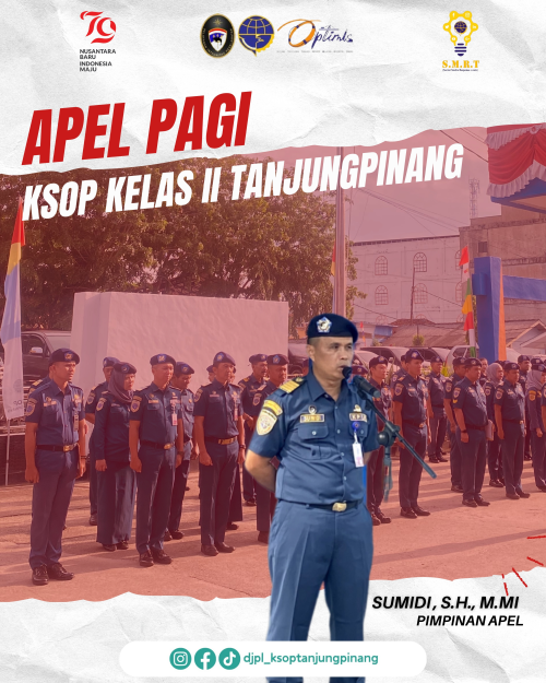 Apel Pagi Rabu, 07 Agustus 2024