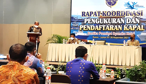 RAPAT KOORDINASI PENGUKURAN DAN PENDAFTARAN KAPAL