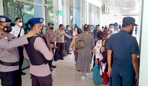 MONITORING ANGKUTAN LAUT NATARU  2021-2022 (H+3) DI TERMINAL PENUMPANG BANDAR DELI BELAWAN.