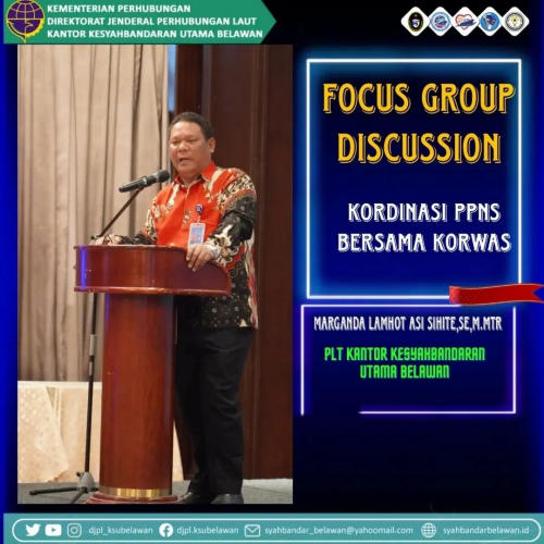 FOCUS GROUP DISCUSSION (FGD) KOORDINASI PPNS BERSAMA APARAT PENEGAK HUKUM.