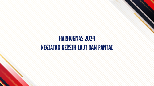 HARHUBNAS-BERSIH PANTAI