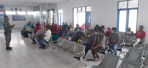 Pengarahan oleh Babinsa Amahai