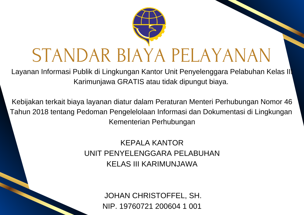 Standar Biaya Pelayanan
