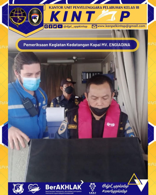 PEMERIKSAAN KEDATANGAN KAPAL