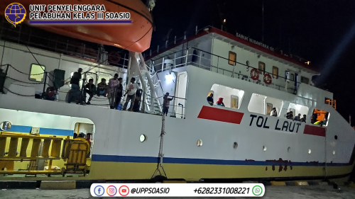 KM. SABUK NUSANTARA 105 Menghubungkan antar pulau