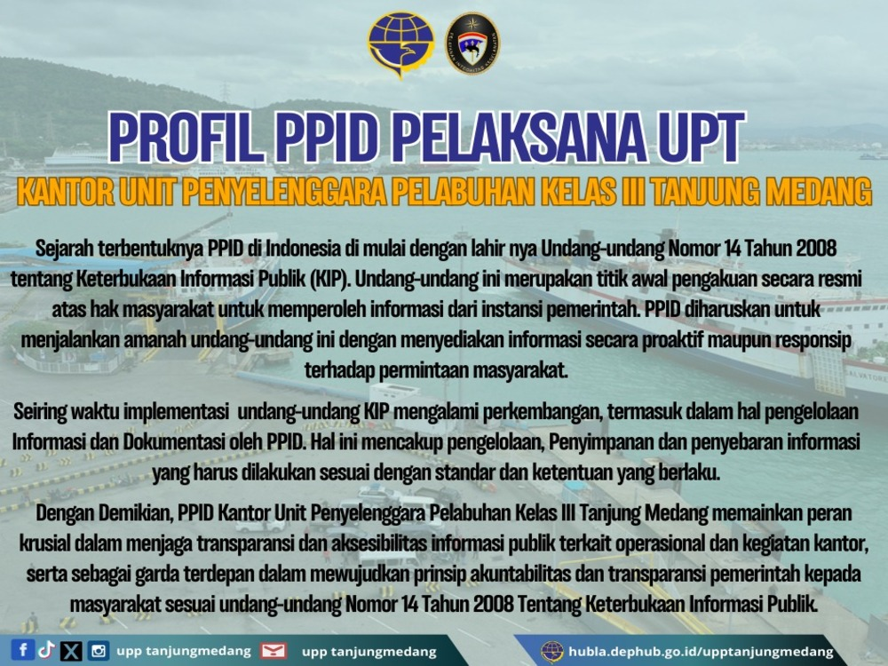 Profil PPID Pelaksana UPT