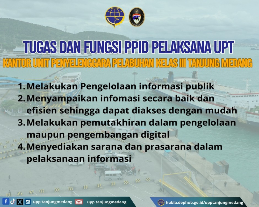 Tugas dan Fungsi PPID Pelaksana UPT