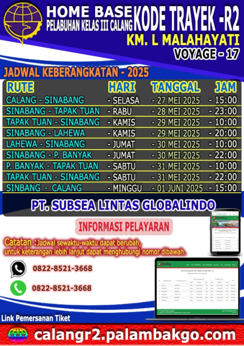 Jadwal Kapal Perintis