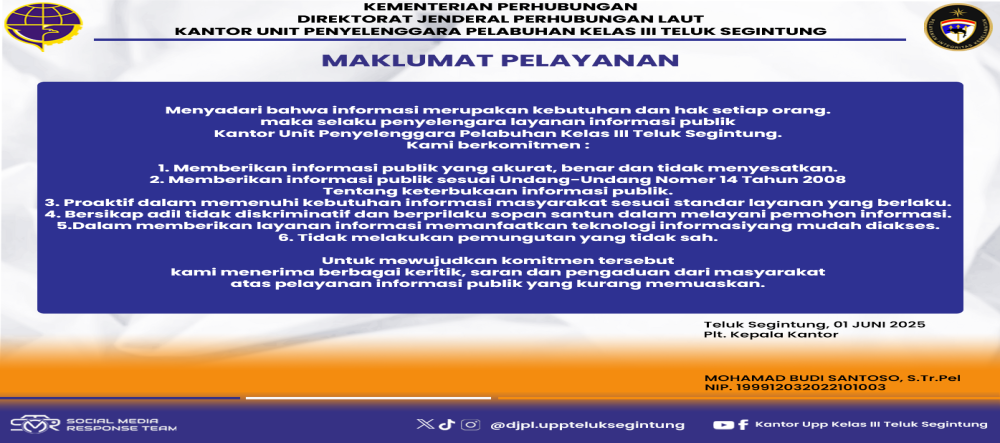 Maklumat Pelayanan